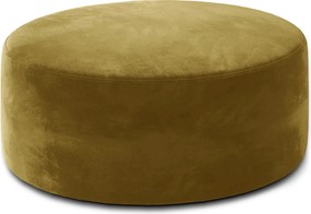 Okrúhla taburetka Binero - zlatá