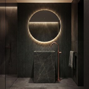 Rea Lungo, voľne stojaca umývadlová batéria, medená matná, REA-B4303