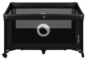 Lionelo - Cestovná postieľka STEFI Black Carbon