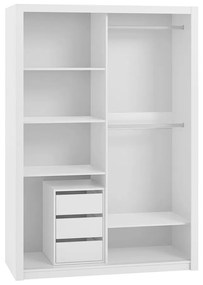 Šatníková skriňa s posuvnými dverami Klary SZ120 KE04 (dub artisan) . Vlastná spoľahlivá doprava až k Vám domov. 1105734