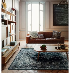 Vlnený koberec v petrolejovomodrej farbe 200x300 cm Eve - Agnella