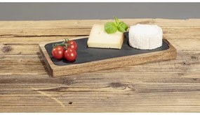 WENKO 55103100 - Krájacia doska BLACK OUTDOOR KITCHEN 30x15 cm hnedá/šedá