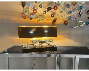 Design lampa do obývačky GOLD PANTHER