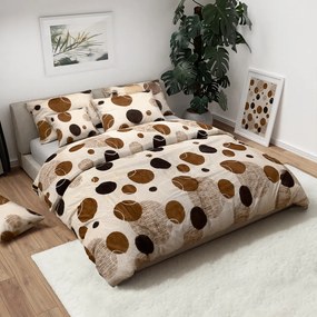 Obliečky mikroplyš AURELIA krémové Rozmer obliečky: 70 x 90 cm | 140 x 200 cm