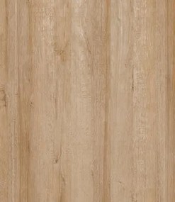 Nočný stolík Boho, dub riviéra/biely mramor