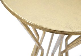 Odkladací stolík Stick Glam 100 cm zlatý