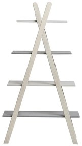 Sivo-biela knižnica Marckeric Sia