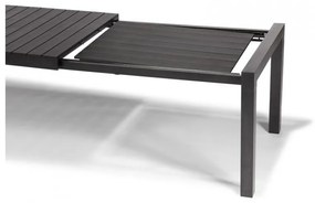 TEXIM GRANDE PASTO XXL - rozkladací masívny stôl, hliník + umelé drevo