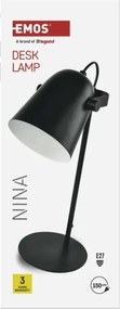 Stolná lampa Nina čierna
