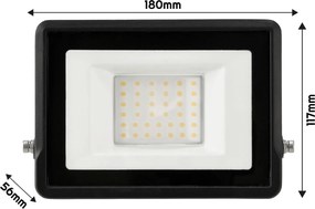 BERGE LED reflektor MASTER - 30W - IP65 - neutrálna biela