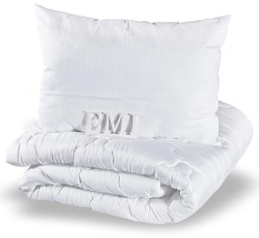 Set predĺženej prikrývky a vankúša Ekonomic 140x220 70x90 EMI