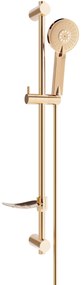 Posuvný sprchový set MEXEN DF40 ružovo zlatý