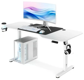 Výškovo Nastaviteľný Stôl Diablo X-Tensio 1600 Biely