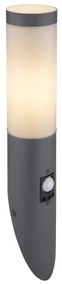 Globo 3157AS - Vonkajšie nástenné svietidlo so senzorom BOSTON 1xE27/15W/230V IP44