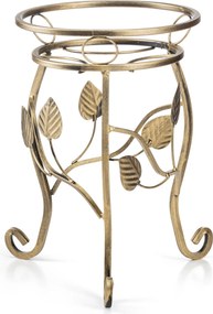 STOJAN NA KVETINÁČ ELMER 41X33 CM ZLATÁ