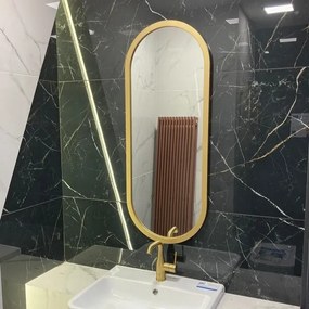 Zrkadlo Zeta Gold Rozmer zrkadla: 40 x 160 cm