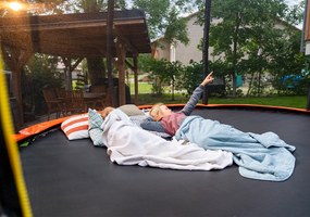Marimex | Trampolína Marimex Premium 244 cm + vnútorná ochranná sieť + rebrík ZDARMA | 19000103