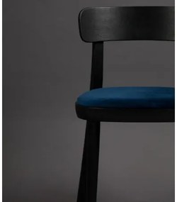 DUTCHBONE BRANDON stolička Modrá
