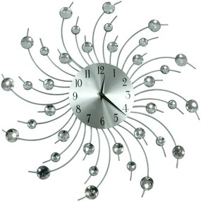 Dizajnové nástenné hodiny Cristal Cloud - 50 cm