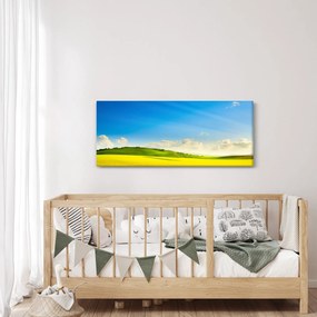 Obraz - Jarné nebo (120x50 cm)