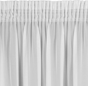 ZÁCLONA ARLETA NA PÁSKE 350X270 CM BIELA