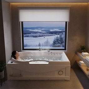 BPS-koupelny Hydromasážna vírivá vaňa Ramzes 636 168x85