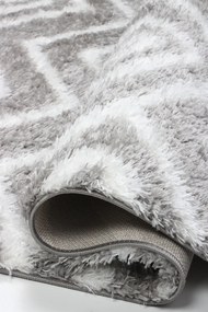 Koberec Boho 638 D.GREY/CREAM rozmery koberec: 80x150 cm
