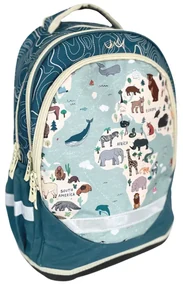 Školský batoh anatomický REYBAG World Map 2