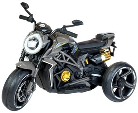 Baby Mix Detská elektrická motorka Calabre, čierna