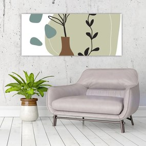 Obraz - Kvety vo váze N⁰2 (120x50 cm)
