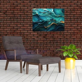 Sklenený obraz - Abstraktné textúry (70x50 cm)