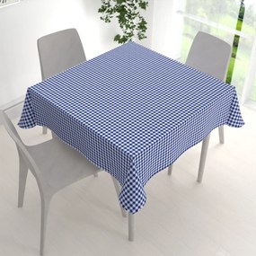 Biante Bavlnený štvorcový obrus Sandra SA-057 Modro-biele kocky 50x50 cm