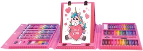 Bestent Ružová sada na maľovanie pre deti 176ks KID ART