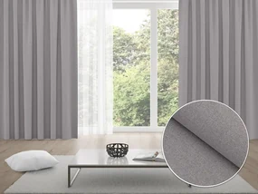 Biante 100% zatemňovací záves Blackout BKR-503 Sivý režný - šírka 270 cm 270x230 cm