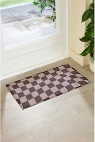 Rohožka z PVC 40x70 cm Checkerboard – Artsy Doormats