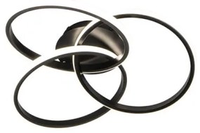 LED Stmievateľné stropné svietidlo LED/70W/230V 3000-6500K čierna +diaľkové ovládanie