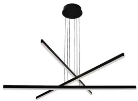 Zambelis 1947 - LED Stmievateľný luster na lanku LED/48W/230V čierna