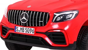 Ramiz Mercedes GLC 63S detské auto Červené SUV + pohon 4x4