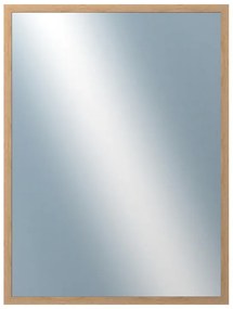 DANTIK - Zrkadlo v rámu, rozmer s rámom 60x80 cm z lišty KASSETTE dub (2863)