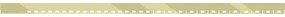 Mexen Line-B lišta 130 cm, zlatá lesklá, 185003130U