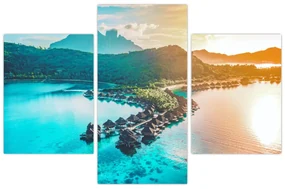 Obraz - Bora Bora (90x60 cm)