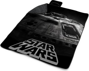 Sablio Plážová deka Star Wars Vesmírna loď: 200x140 cm