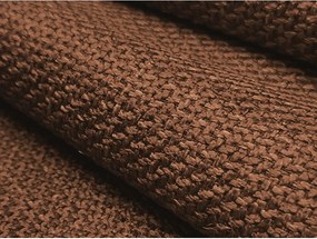 Rohová pohovka v terakotovej farbe (ľavý roh/s leňoškou) Ekahi – Makamii