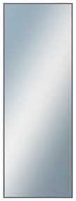 DANTIK - Zrkadlo v rámu, rozmer s rámom 50x140 cm z lišty Hliník platina (7003019)