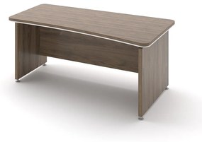Ergonomický stôl TopOffice 180 x 94,8 cm, pravý, dub charleston