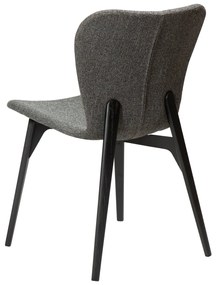 PARAGON ČALÚNENÁ STOLIČKA grey/black