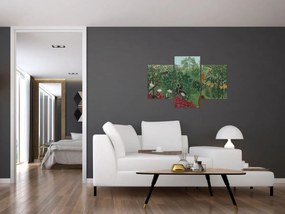 Obraz - Henri Rousseau, Tropical Forest with Monkeys, reprodukcia (90x60 cm)