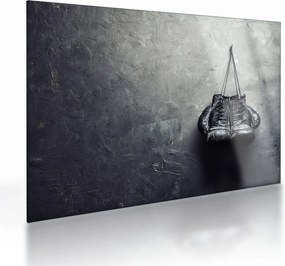 Sklenený obraz boxerských rukavíc (70x50 cm)