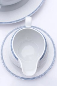 Jídelní souprava, karlovarský porcelán, Thun, Opal, krajka, 25 dílná