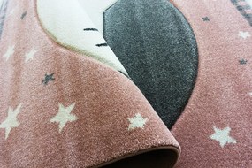 BE Koberec Smart Kids 22412 PINK – ružový obdĺžnikový Rozmer: 160x230 cm